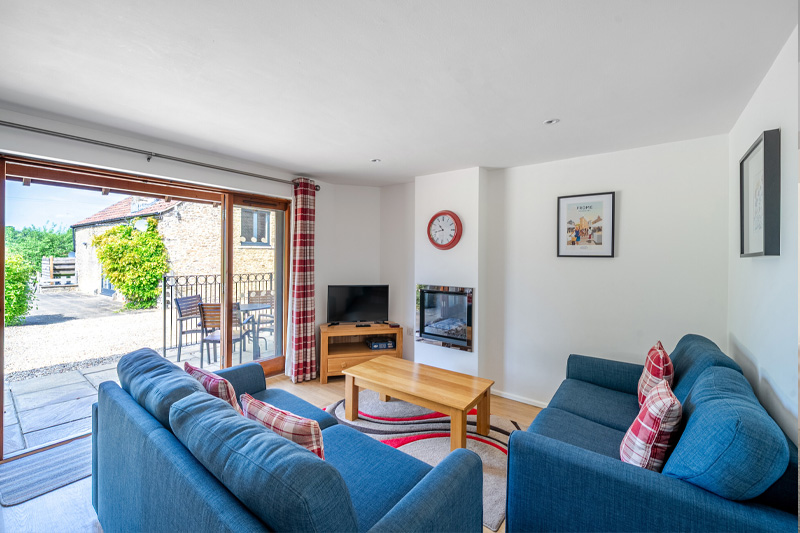 Each Frome holiday cottage is equipped with comfortable stylish sofas