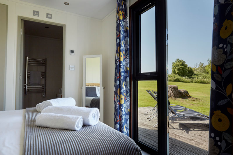 Spectacular master en-suite bedroom with amazing external views